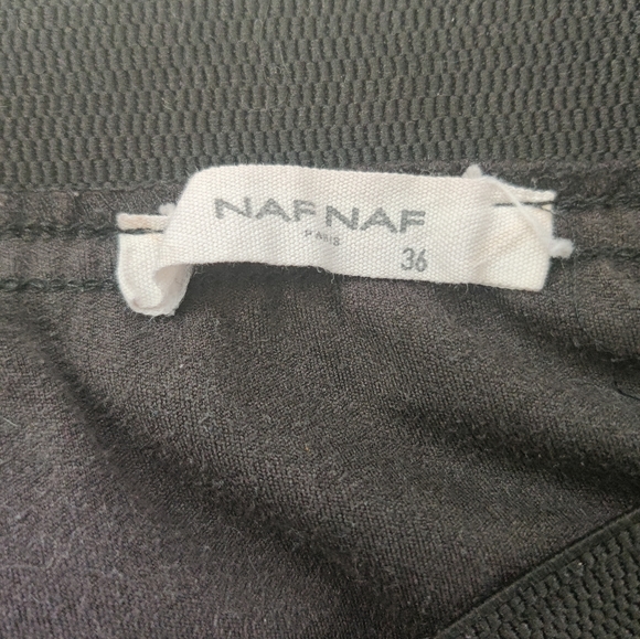 Black Faux Suede Miniskirt | Size Small - Picture 3 of 4